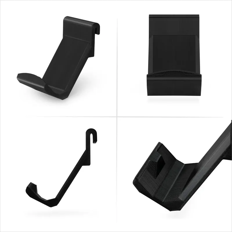 Support de console de contrôleur de jeu PS5 (lot de 2) pour manette de jeu Playstation PS5 DualSense, conception de suspension à crochet, aucun dommage ni adhésif