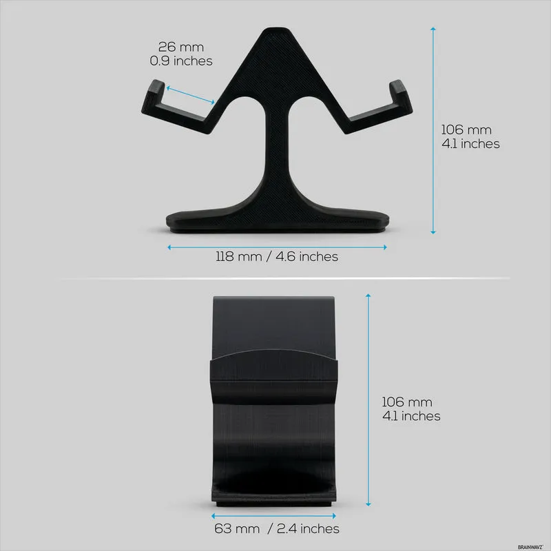 Support de bureau pour contrôleur de jeu double - Conception universelle pour Xbox ONE, PS5, PS4, PC, Steelseries, Steam et plus