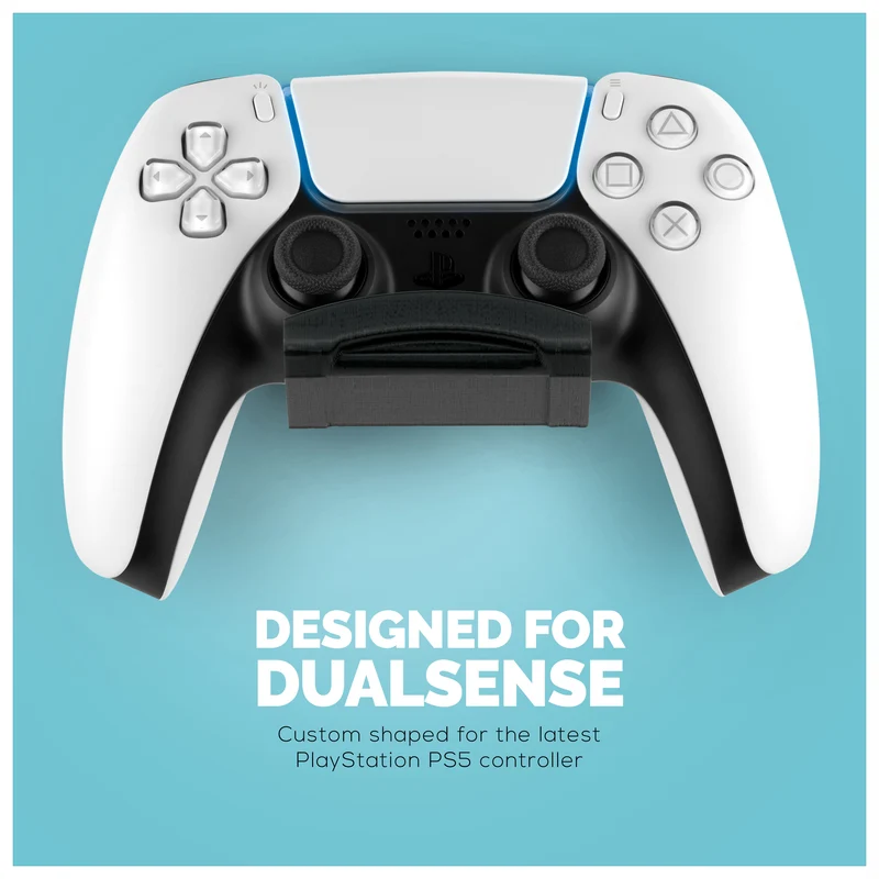 Support mural pour manette de jeu PlayStation PS5 (paquet de 2) - Cintre adhésif conçu sur mesure, facile à installer