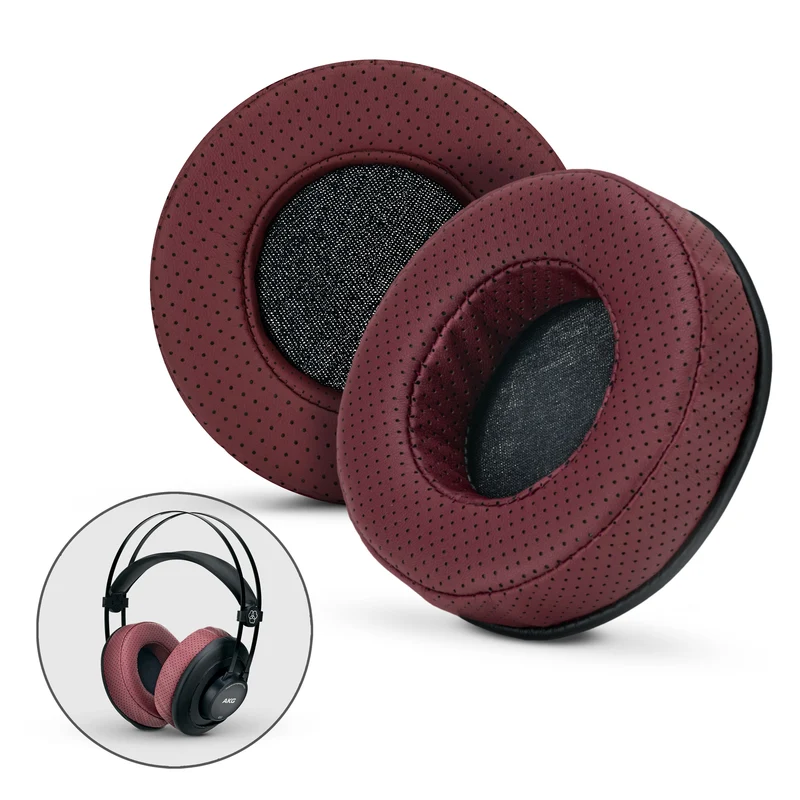 Coussinets d'oreille en mousse à mémoire de forme pour casque - ronds - perforés