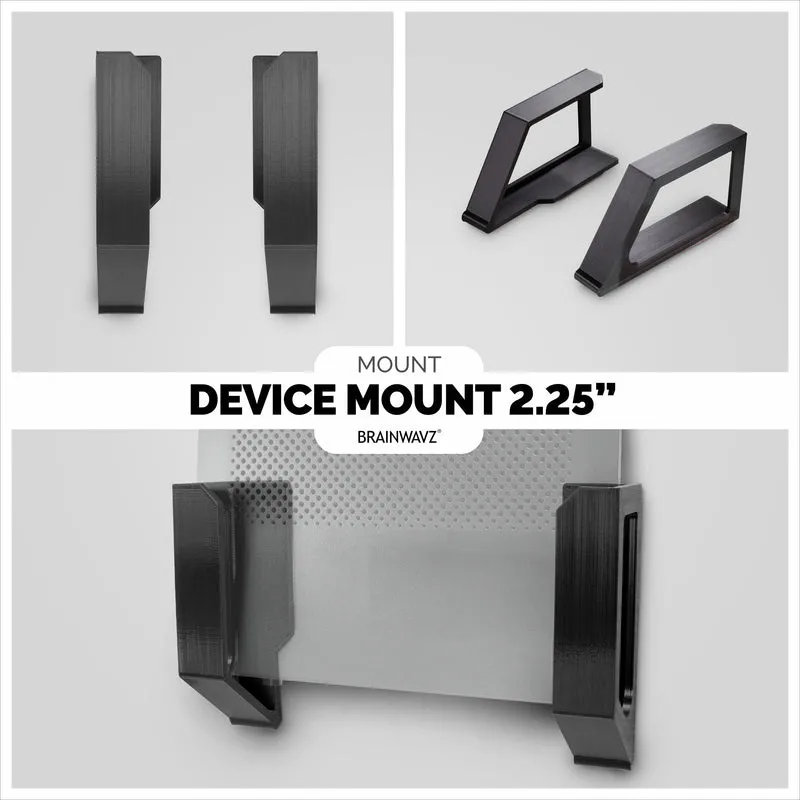 Support mural sans vis pour routeurs, décodeurs, appareils intelligents et plus - Appareils jusqu'à 2.25"/57 mm d'épaisseur