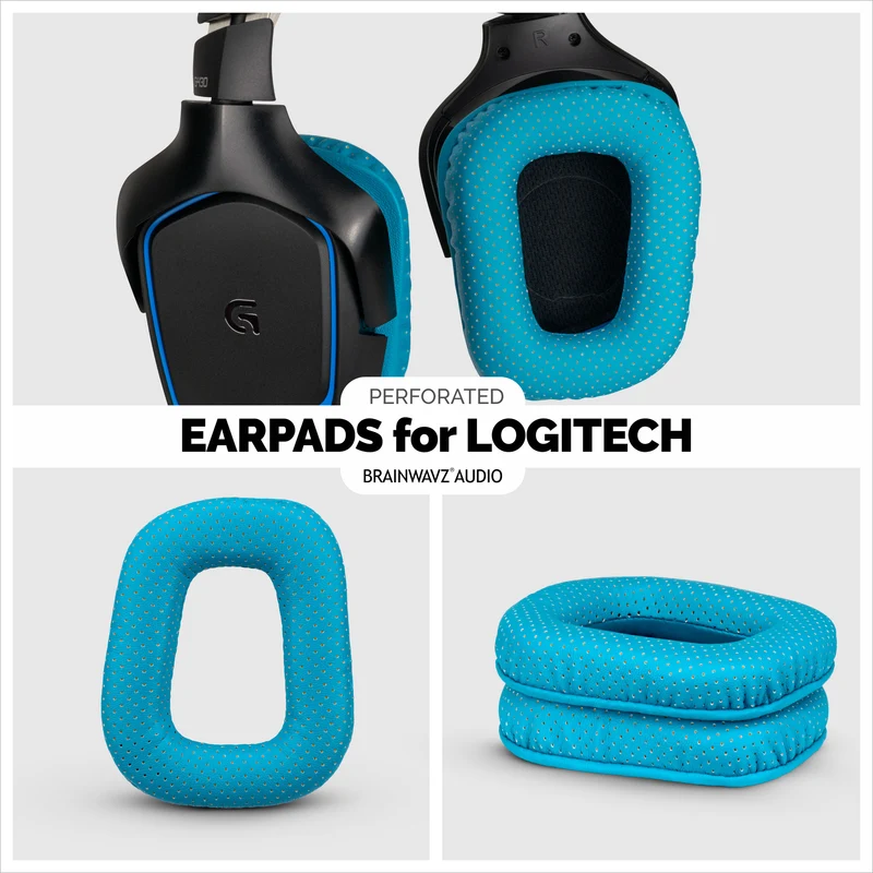 Oreillettes de rechange Logitech G430 G35 G930 F450 - Matériaux de qualité supérieure