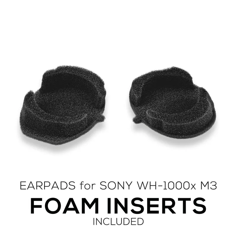 Oreillettes de remplacement Sony WH-1000X M3 - Matériel amélioré de qualité supérieure