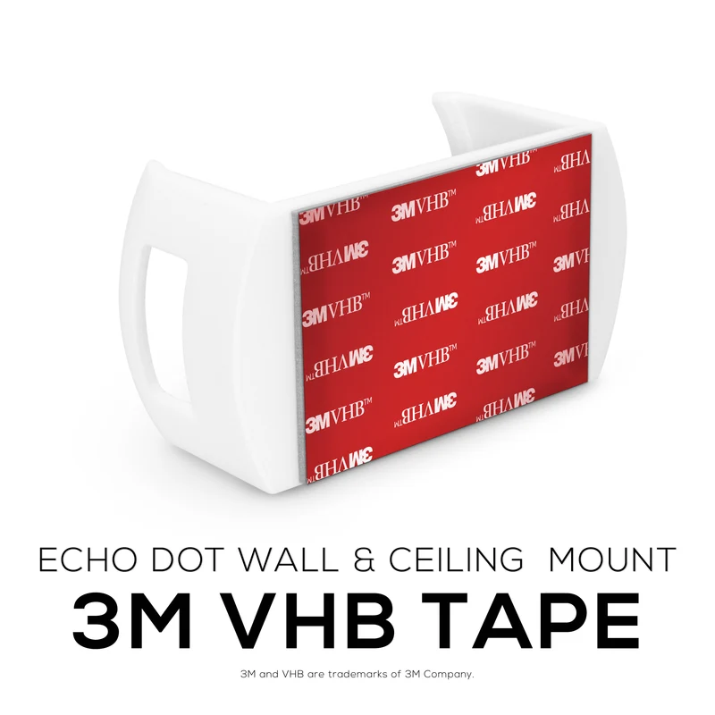 Support adhésif pour mur et plafond Echo Dot
