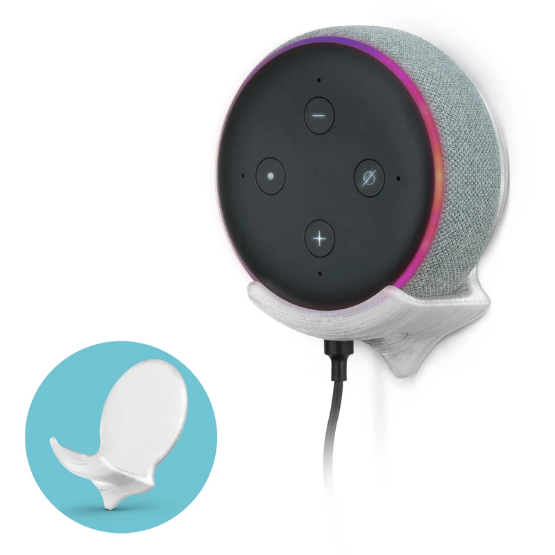 Support de fixation murale adhésive Echo Dot