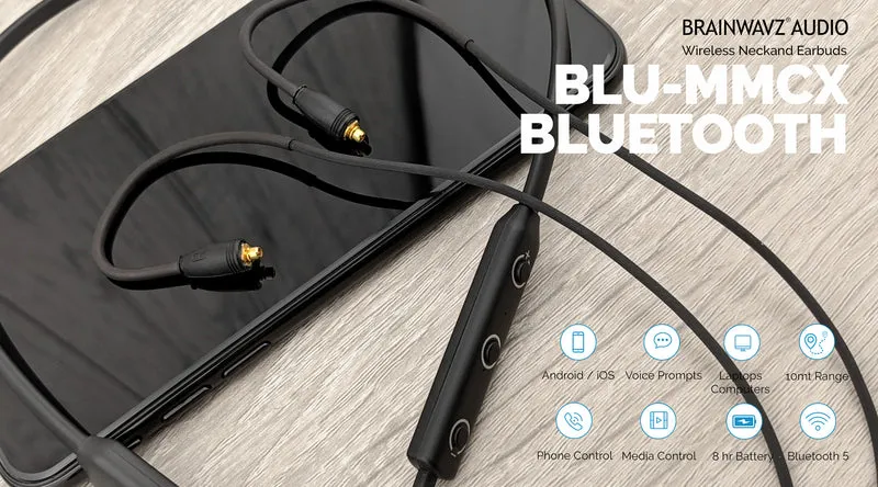 Hex - Écouteurs sans fil Bluetooth à triple armature équilibrée