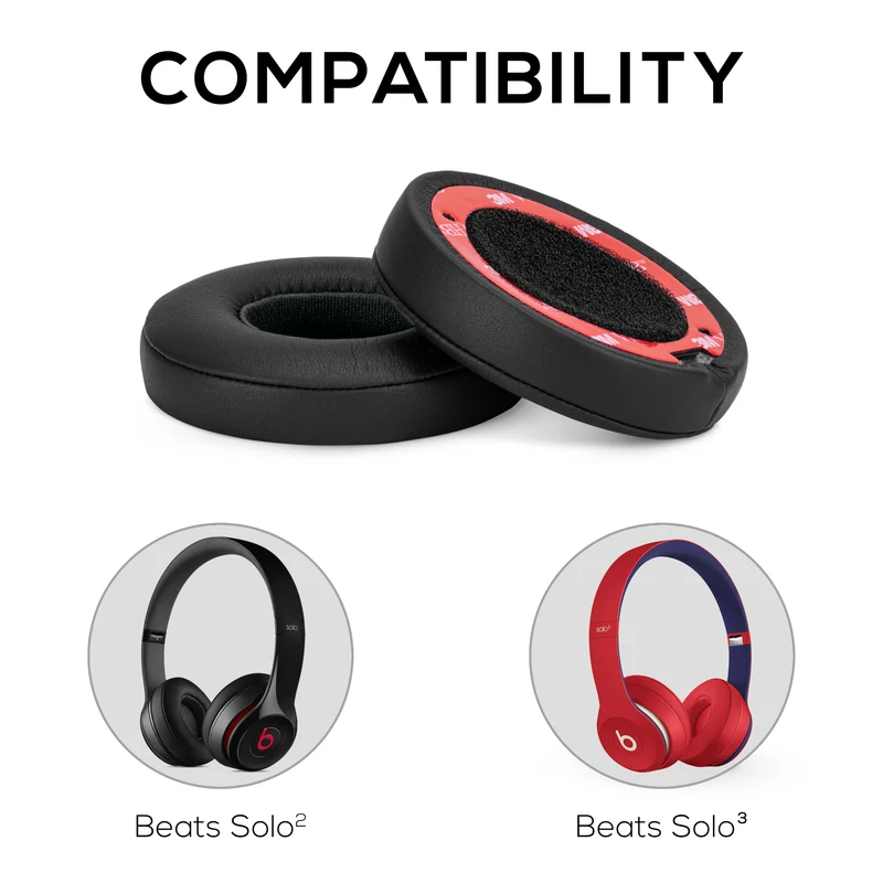 Oreillettes de remplacement BEATS Solo Premium pour écouteurs