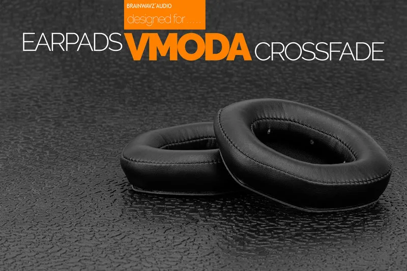 Oreillettes de remplacement V-MODA Crossfade - Matériaux de qualité supérieure et mousse à mémoire de forme