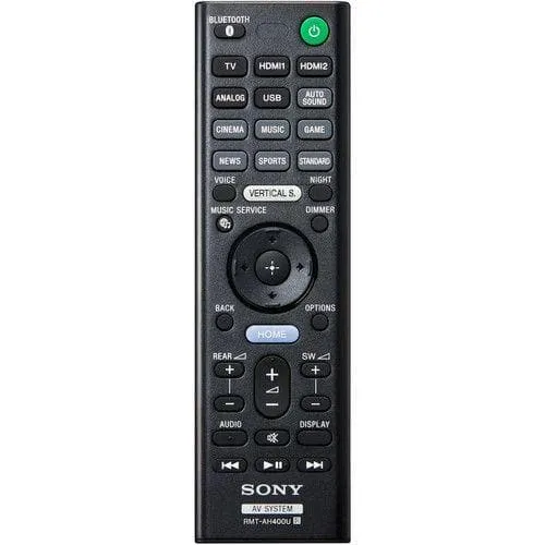 Sony HT-Z9F - Sound bar system - for home theater - 3.1-channel - wireless - Wi-Fi, DLNA, Bluetooth - 400 Watt