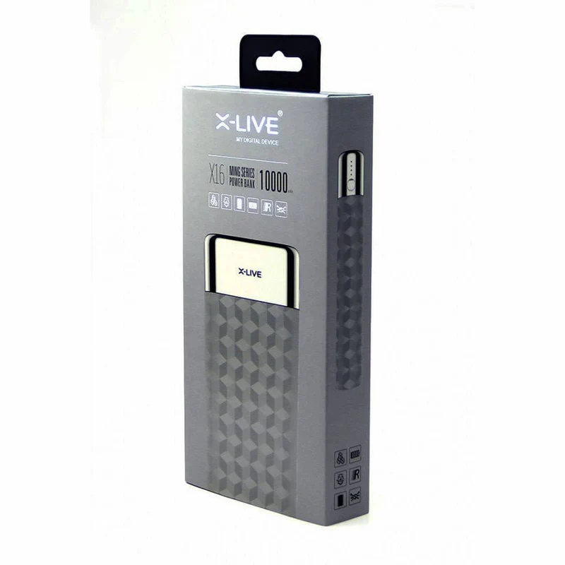 X-Live X16 Power Bank - 10000mah