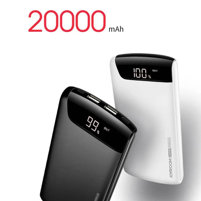 Joyroom D-M153 20000mah powerbank - White