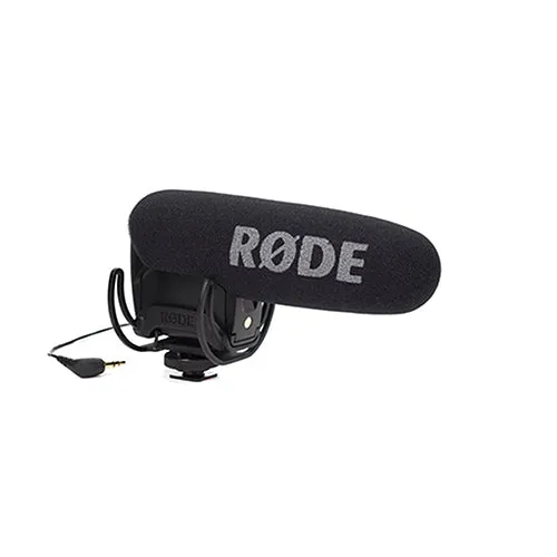 Rode VideoMic Pro with Rycote Lyre Shockmount