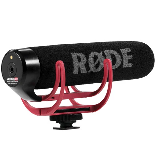Rode VideoMic GO Lightweight On-Camera Microphone