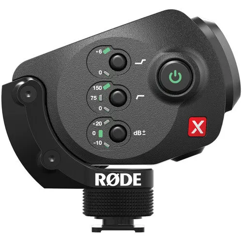 Rode Stereo VideoMic X Broadcast-grade stereo on-camera microphone