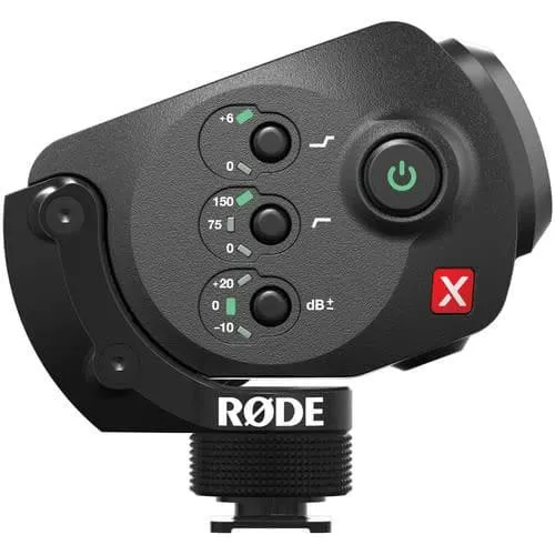Rode Stereo VideoMic X Broadcast-grade stereo on-camera microphone