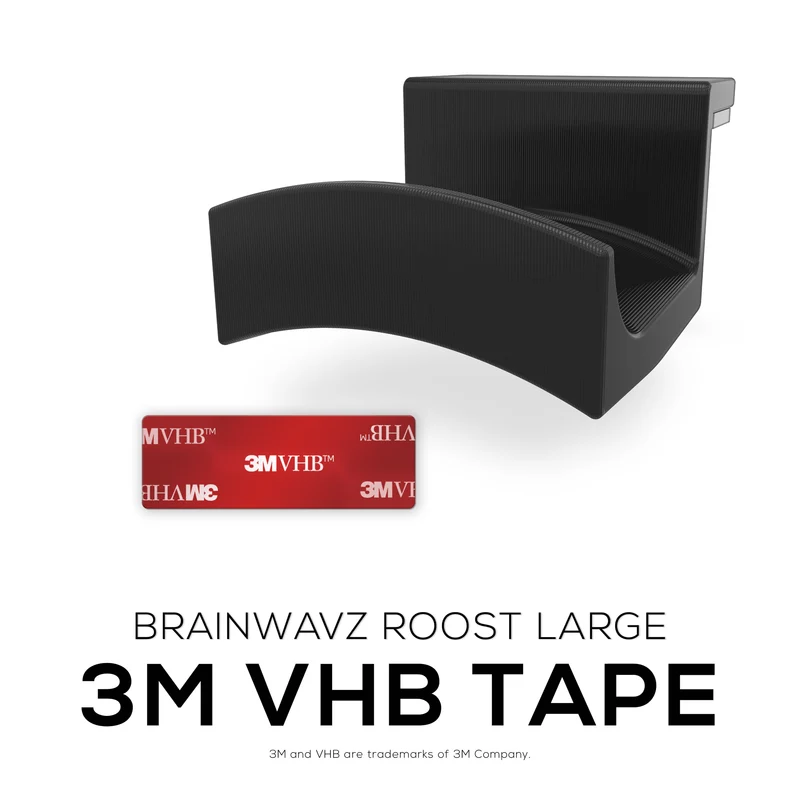 Support de suspension pour casque ROOST (paquet de 2) - Fixation adhésive - Facile à installer