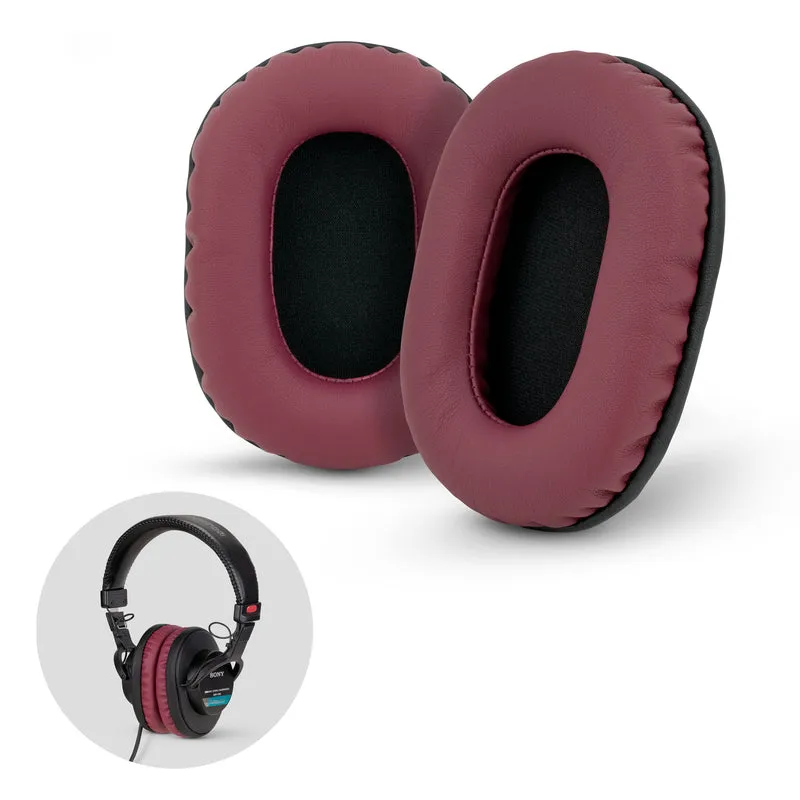 Oreillettes de rechange de qualité supérieure SONY MDR-7506 - Convient également aux écouteurs V6, CD900ST (PU)