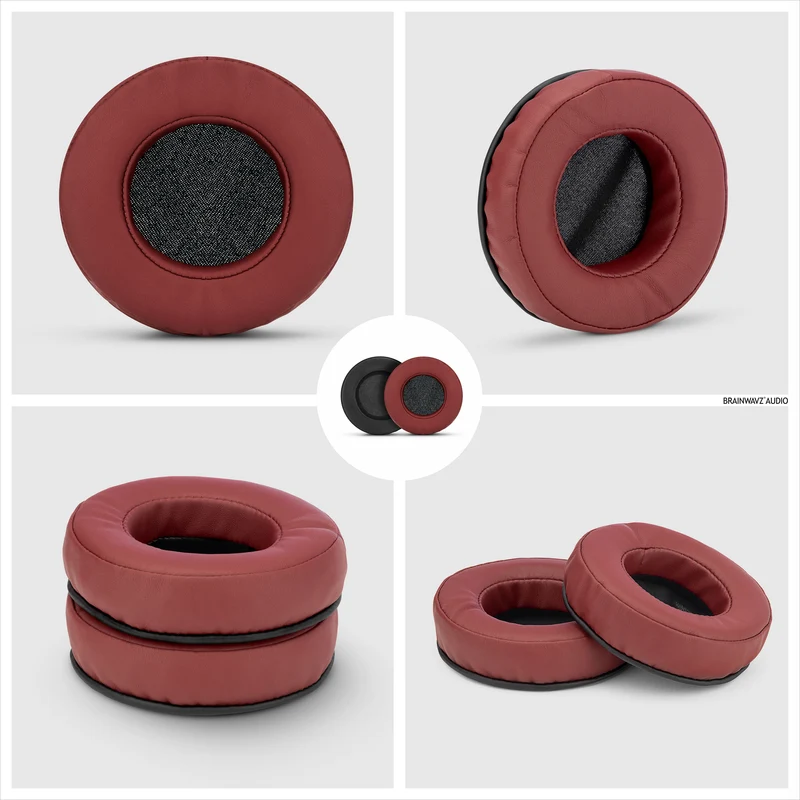 Coussinets d'oreille en mousse à mémoire de forme pour casque - ronds