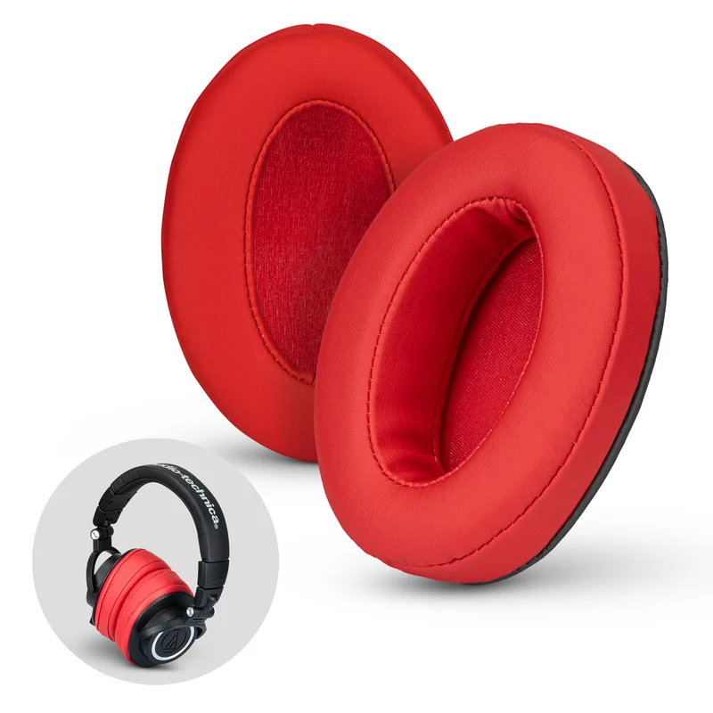 Coussinets d'oreille en mousse à mémoire de forme ovale pour casque
