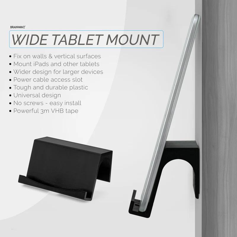 Support mural adhésif pour iPad et tablette Android - TM03