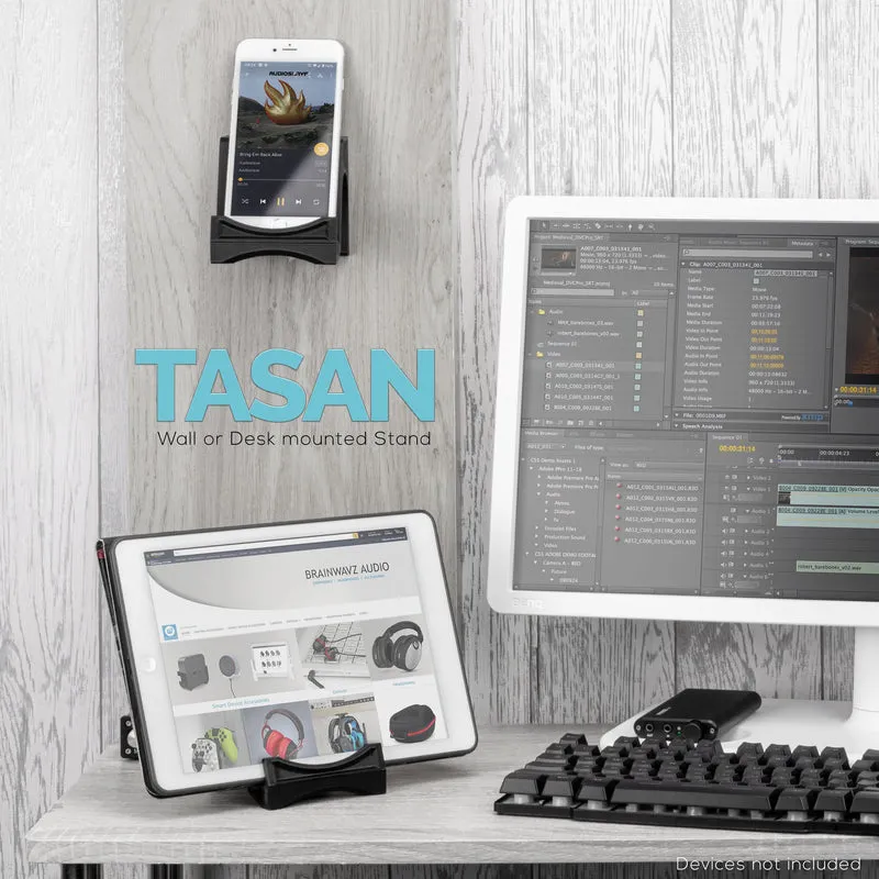 Support de bureau et mural pour téléphone et tablette Tasan