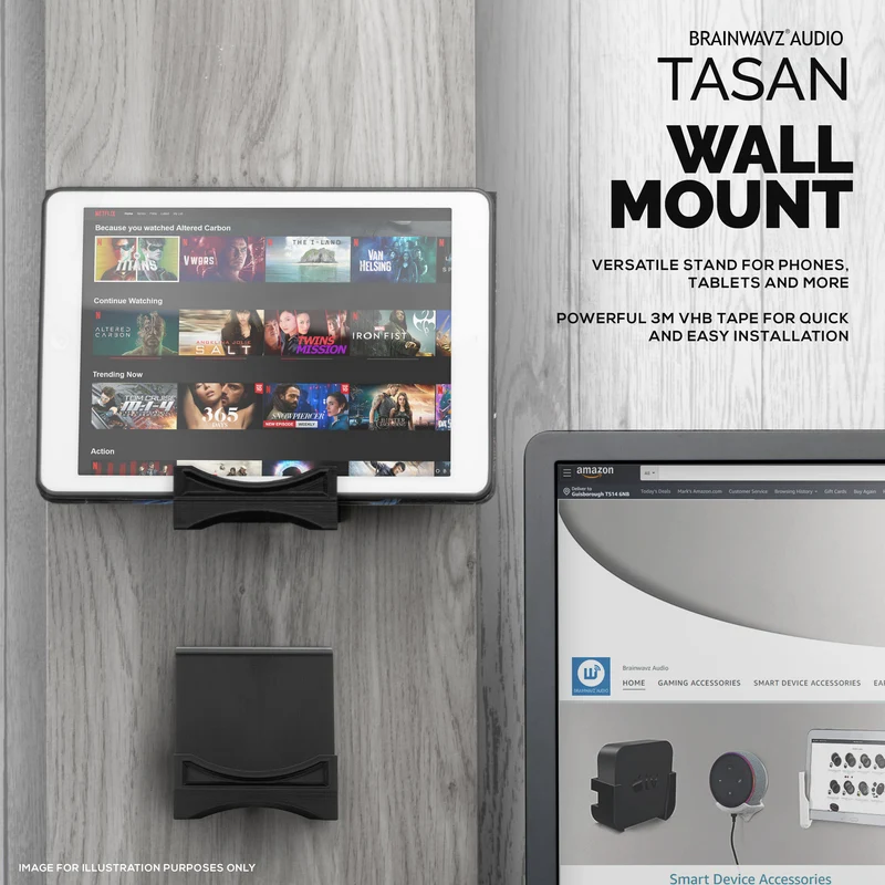 Support de bureau et mural pour téléphone et tablette Tasan