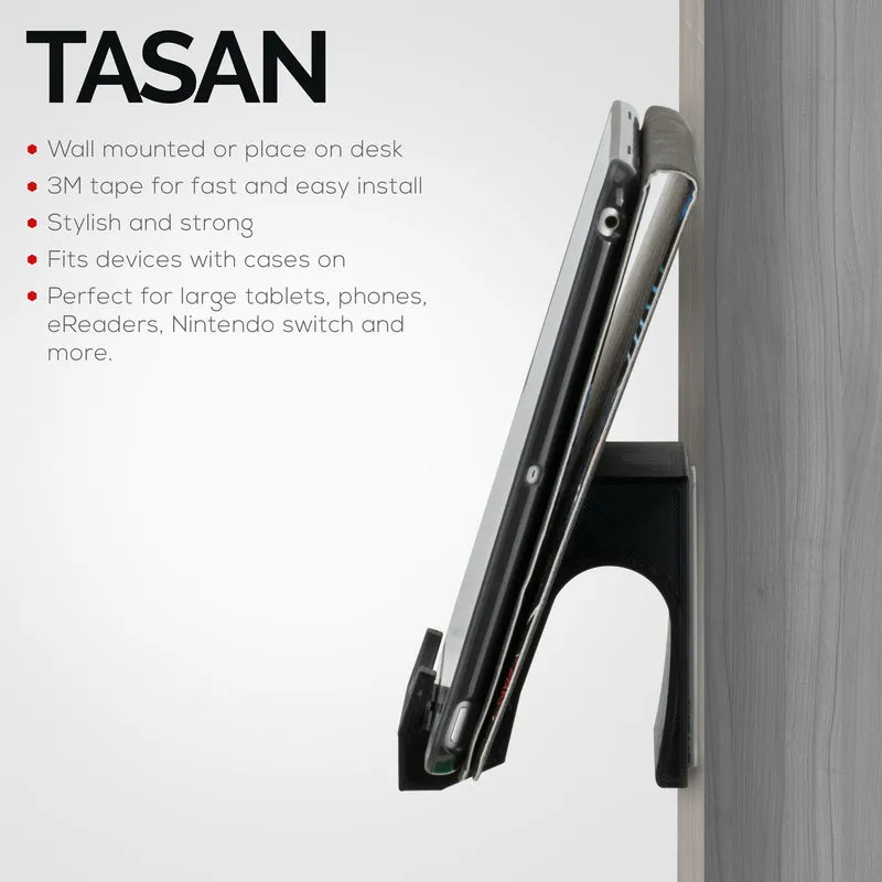 Support de bureau et mural pour téléphone et tablette Tasan