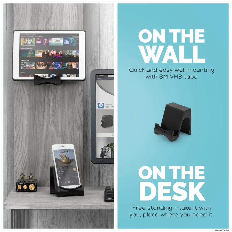 Support de bureau et mural pour téléphone et tablette Tasan