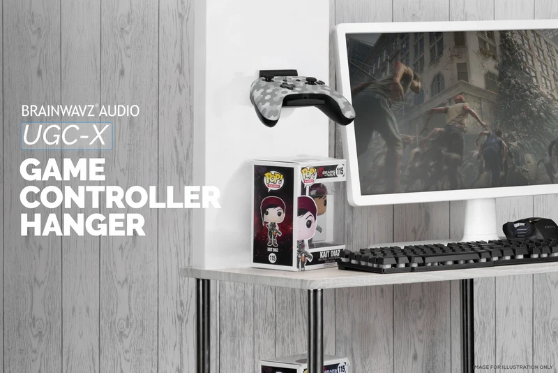 Support mural universel pour contrôleur de jeu UGC-X (paquet de 2) - Pour Xbox, PS5/PS4, PC et plus