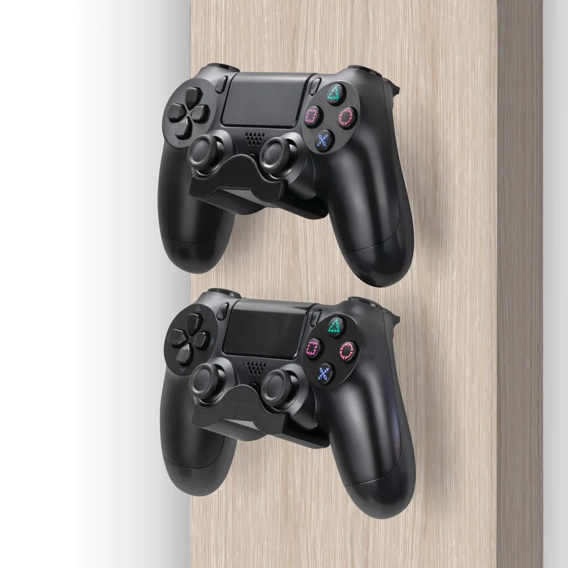 Support mural pour manette de jeu PlayStation PS4 - Lot de 2