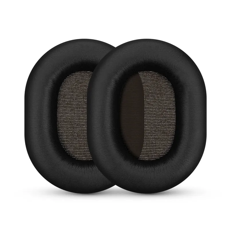 Sony WH-1000XM5 Oreillettes de rechange – Coussinets en cuir PU souple et mousse à mémoire de forme pour plus de confort, installation facile et rapide