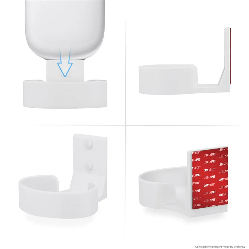 Support mural pour routeur maillé Google Nest WiFi Pro 6E, support facile à installer, réduit les interférences et l'encombrement
