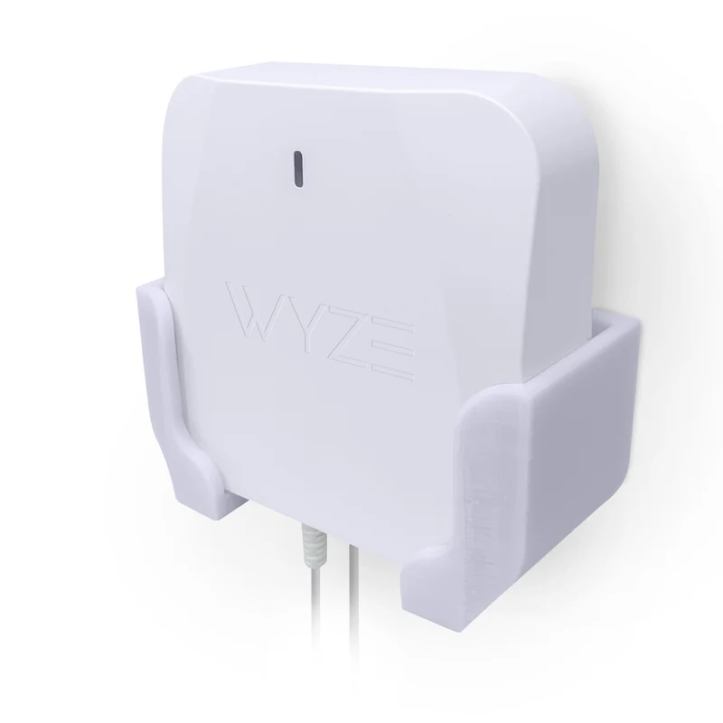 Support mural sans vis pour routeur maillé Wyze WiFi 6 AX3000, adhésif VHB puissant, facile à installer, réduit les interférences et augmente la portée, montage à coller et à visser