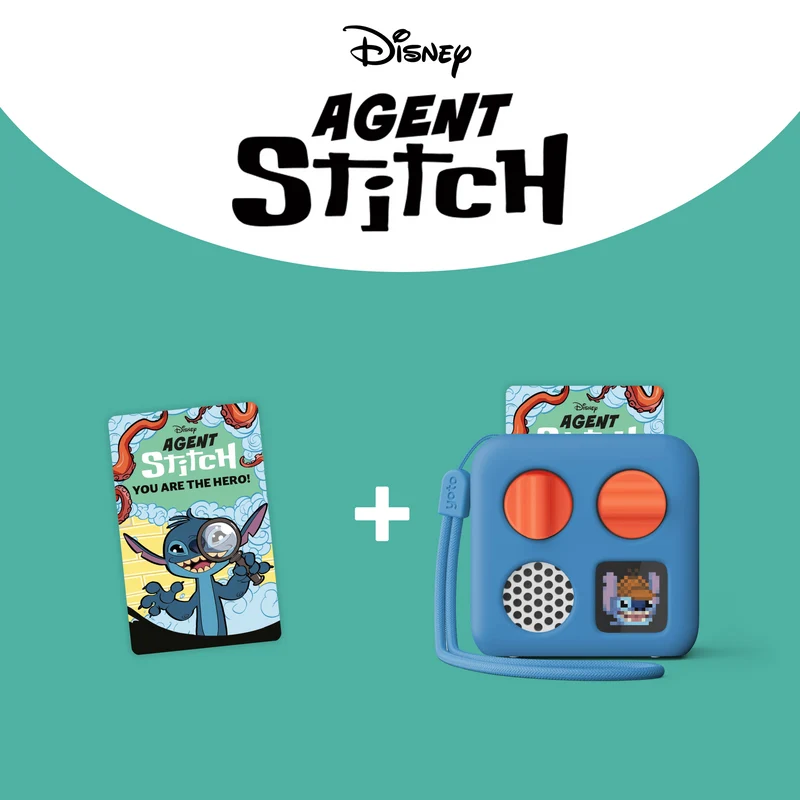 Yoto Mini + Agent Stitch Adventure Bundle
