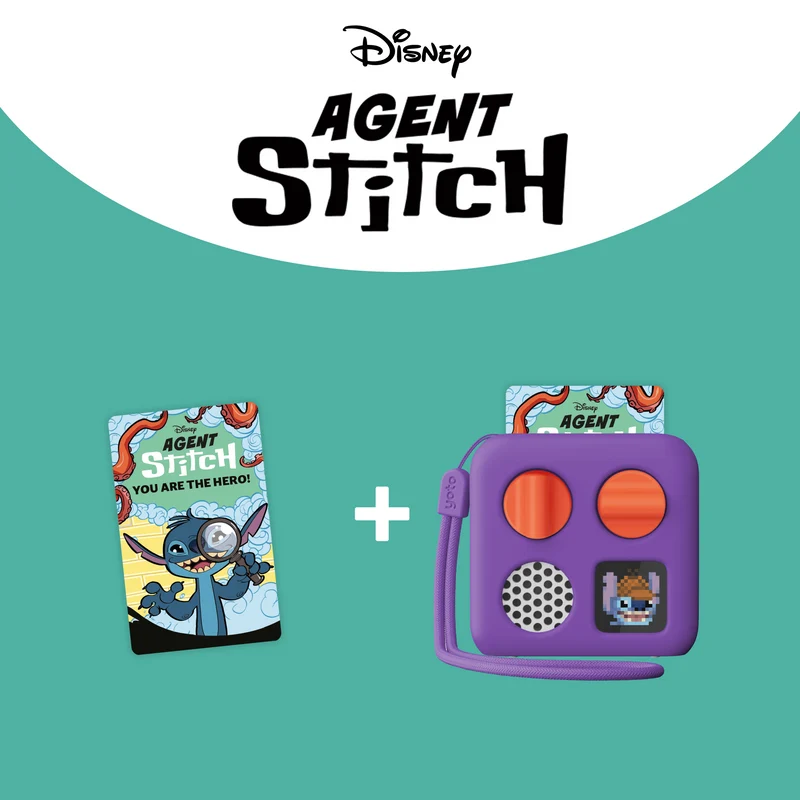 Yoto Mini + Agent Stitch Adventure Bundle