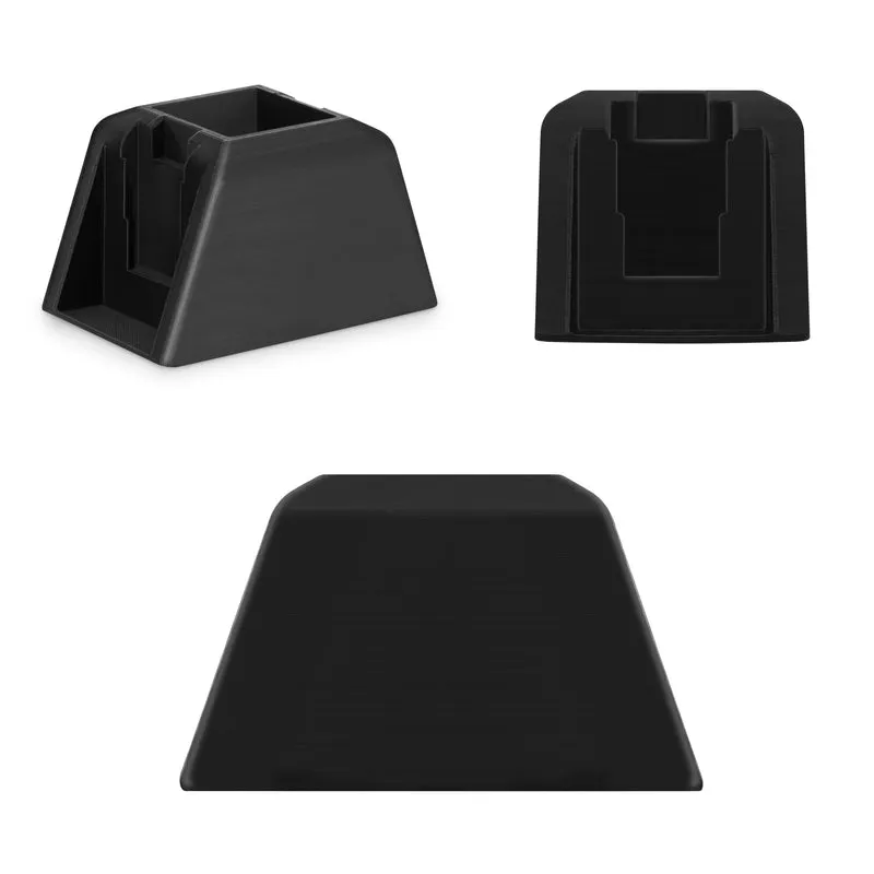 Support de batterie de bureau pour batteries sans fil Dewalt 20 V/60 V avec compartiment de rangement pour outils et stylos, compatible avec les batteries DCB200 DCB203 DCB205 DCB206 DCB606 DCB 609