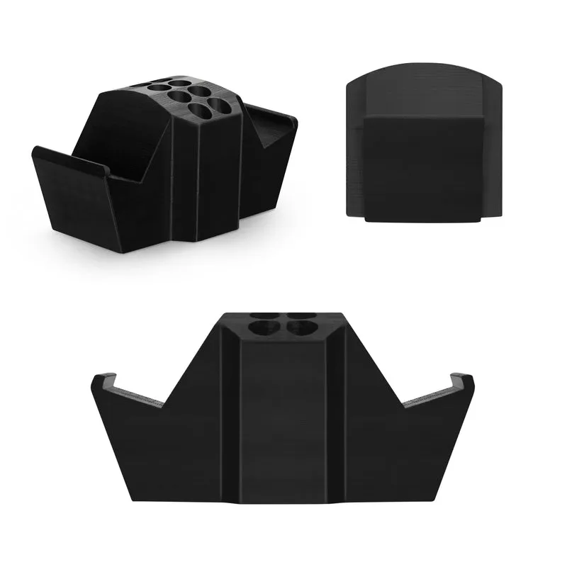 Support de contrôleur de jeu et support organisateur de stylo de bureau avec dix emplacements pour stylos, crayons, papeterie, outils d'artisanat et plus encore - Design universel pour PS5 XBOX SERIES X ONE PS4 SWITCH PC Gamepads - D05