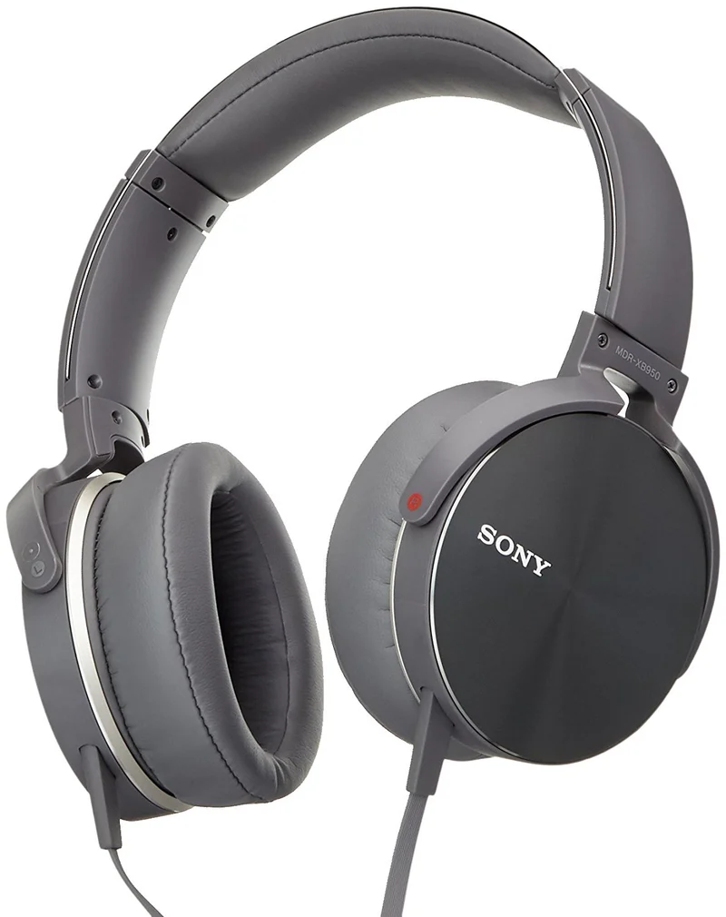 Sony MDR-XB950AP/H - Headphones with mic - full size - 3.5 mm jack