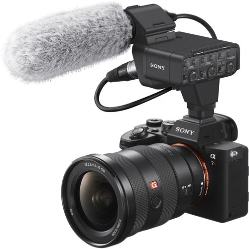 Sony XLR-K3M Dual-Channel Digital XLR Audio Adapter Kit with Shotgun Microphone
