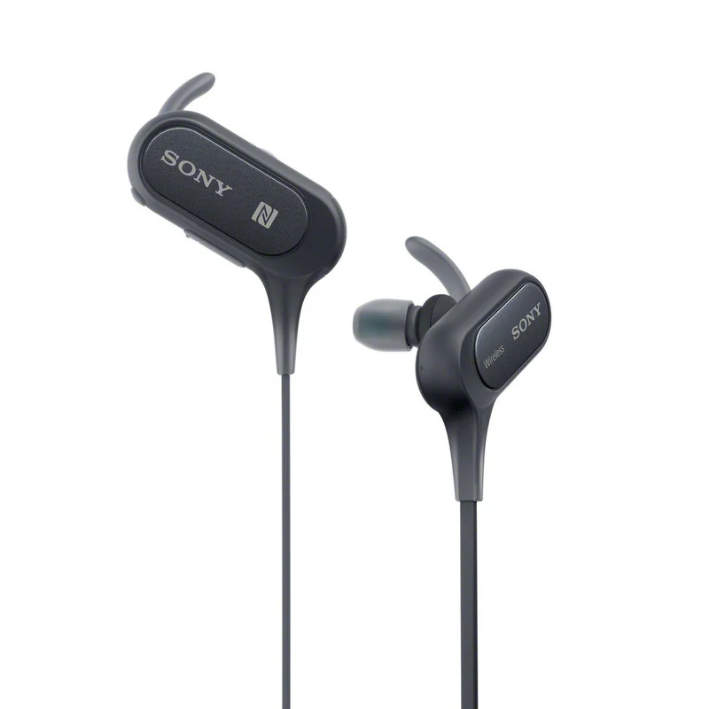 Sony Sony MDR-XB50BS - Sports - earphones with mic - in-ear - wireless - Bluetooth - NFC - black