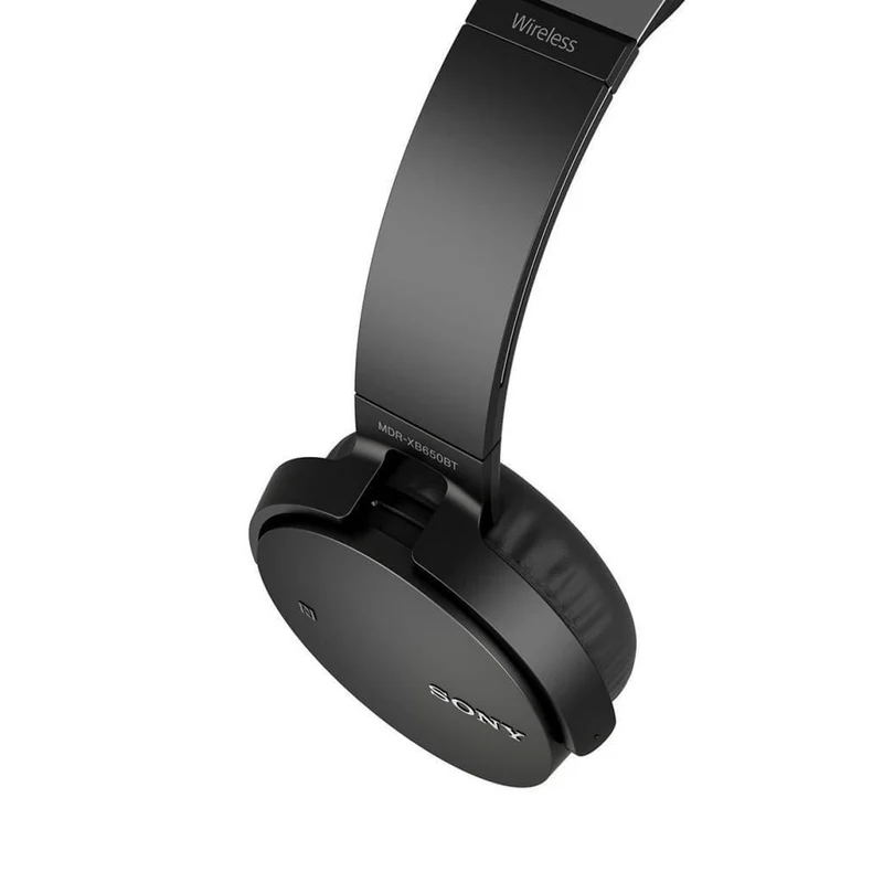Sony MDR-XB650BT headphones with mic, XB Series full size - wireless - Bluetooth - NFC