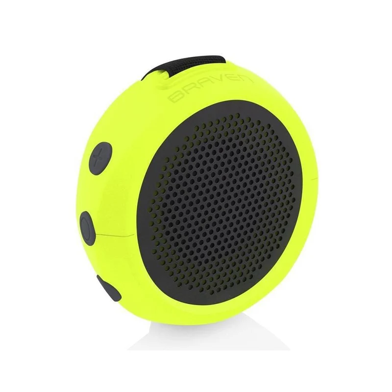 Braven B105XGG 105 Series Portable Waterproof Bluetooth Speaker, Electric Lime