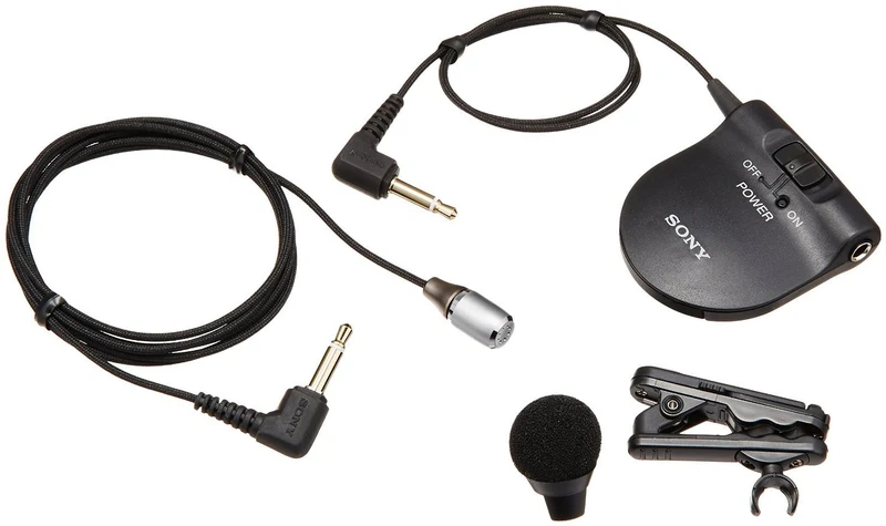 Sony ECM-C115 Electret Condenser Tie-pin Business Microphone