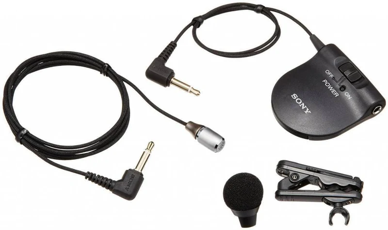 Sony ECM-C115 Electret Condenser Tie-pin Business Microphone