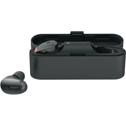 Sony WF-1000X - Earphones with mic - in-ear - Bluetooth - wireless - NFC - active noise canceling