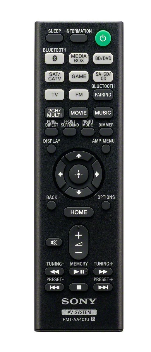 Sony STRDH590 5.2 multi-channel 4k HDR AV Receiver with Bluetooth Audio Component, Black