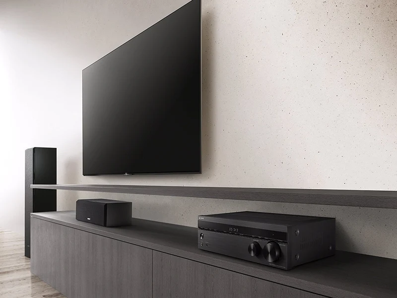 Sony STRDH590 5.2 multi-channel 4k HDR AV Receiver with Bluetooth Audio Component, Black