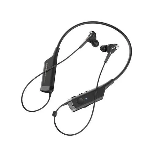 Audio-Technica ATH-ANC40BT Consumer QuietPoint Noise-Cancelling Wireless In-Ear Headphones