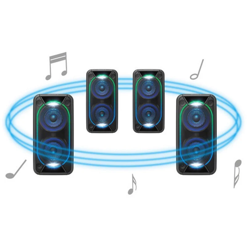 Sony GTK-XB90 - speaker - wireless (Black)