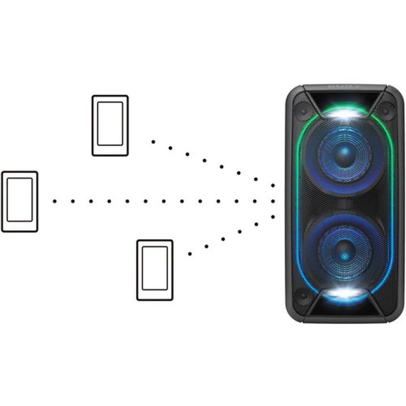 Sony GTK-XB90 - speaker - wireless (Black)